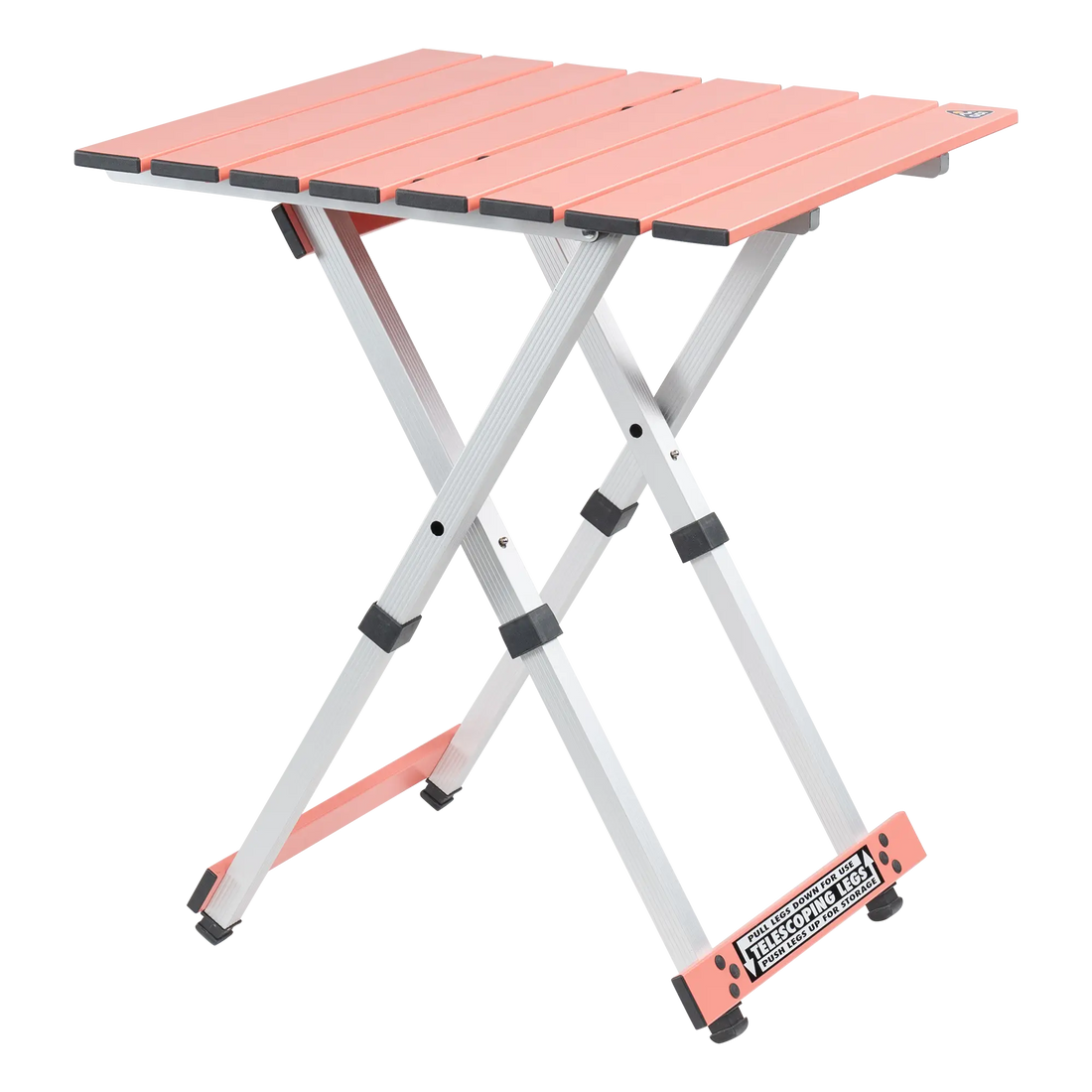 Multi-Functional Cook Compact Camp Table 20 - Choice 513 - Multi-Functional Heavy-Duty Grilling Table Counter - Coral