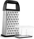 Eco-Friendly Urbanstrive Cheese Grater With Container Box Grater Stainless Steel Essentials