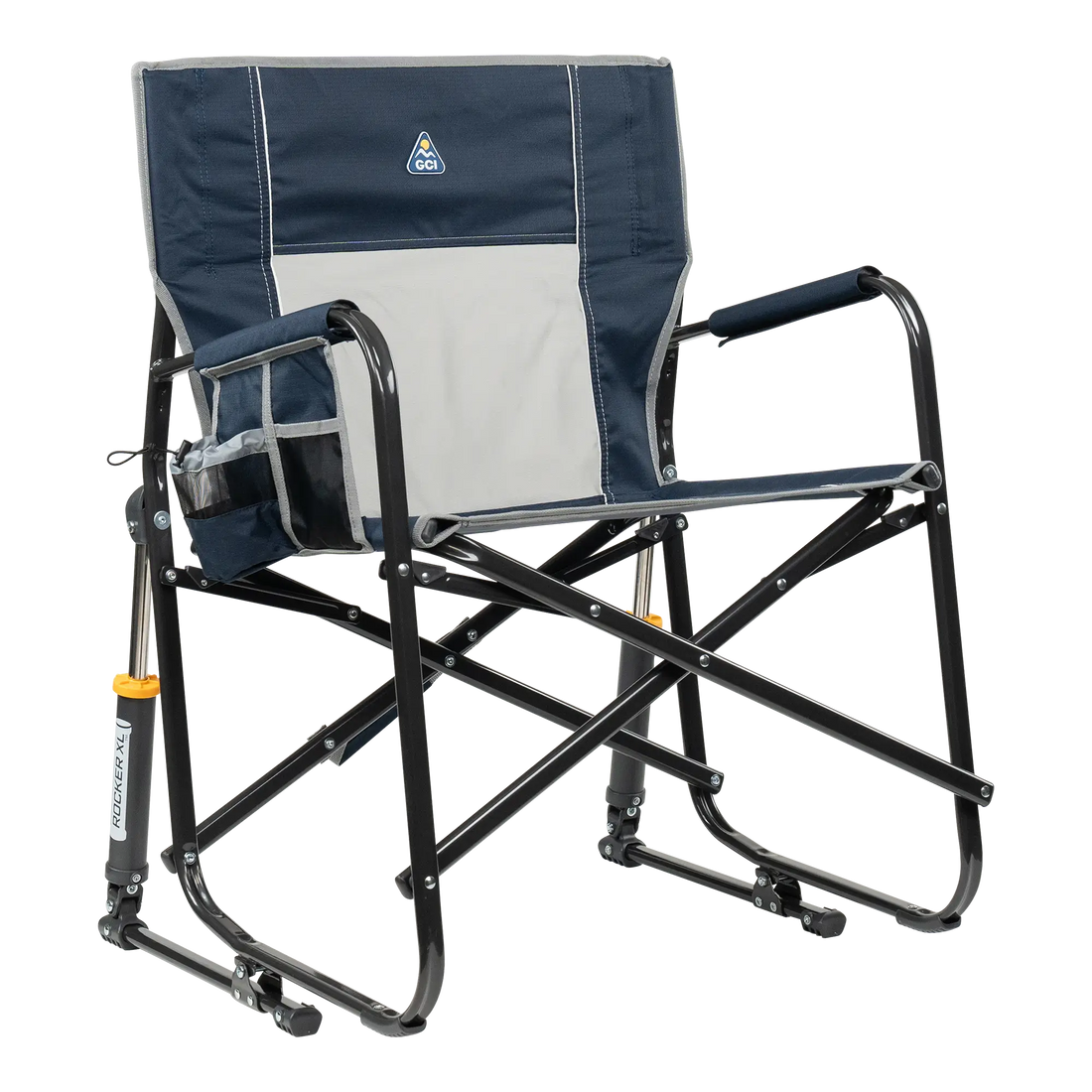Heavy-Duty Freestyle Freestyle Rocker XL - Choice 552 - RoadTrip Rocker Smooth Motion Camp Chair - Indigo
