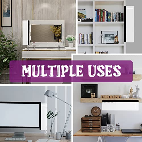 Minimalist MDOZQ Office Desk Accessories 2pcs Computer Monitor Essentials
